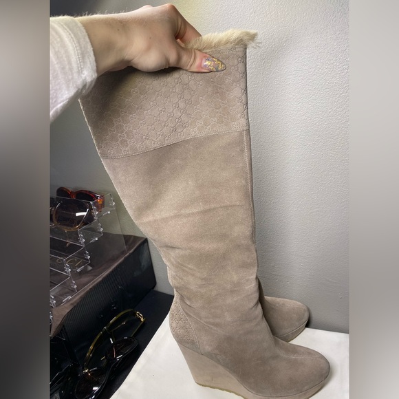 Gucci suede boots - Picture 14 of 16